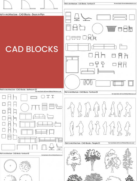 Complete CAD Blocks Pack for Architects & Interior Designers (.DWG)